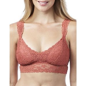 NWT Lace Convertible Bralette‎ in Brick Orange